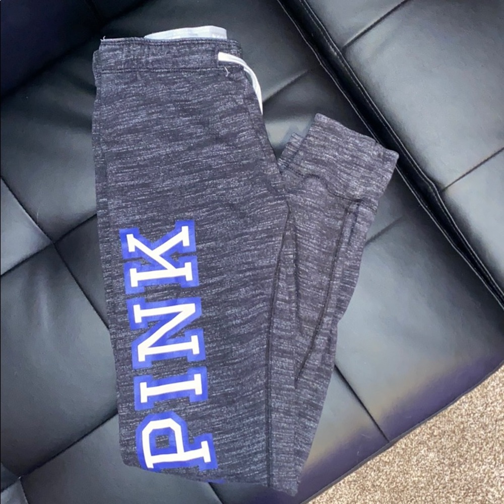 Pink sweatpants w/ tie